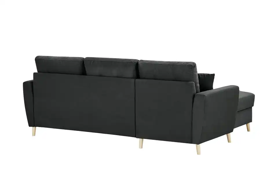 Ecksofa Carla Anthrazit, Dunkelgrau links