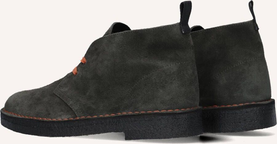 CLARKS ORIGINALS Clarks Veterschoenen Heren Desert Boot Heren Maat: 42 5 Materiaal: Suède Kleur: Groen