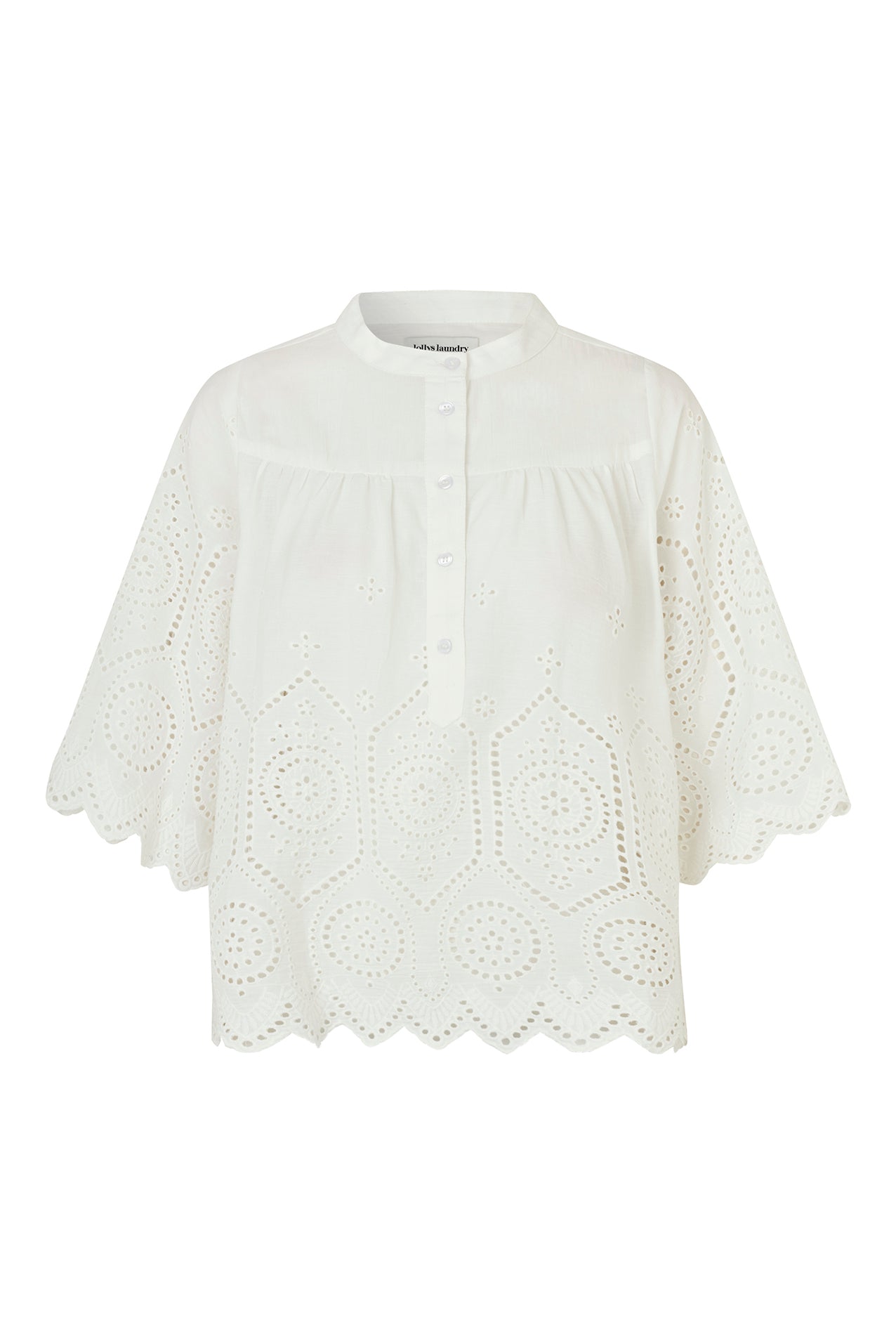 Lollys Laundry  Louise bluse - hvid