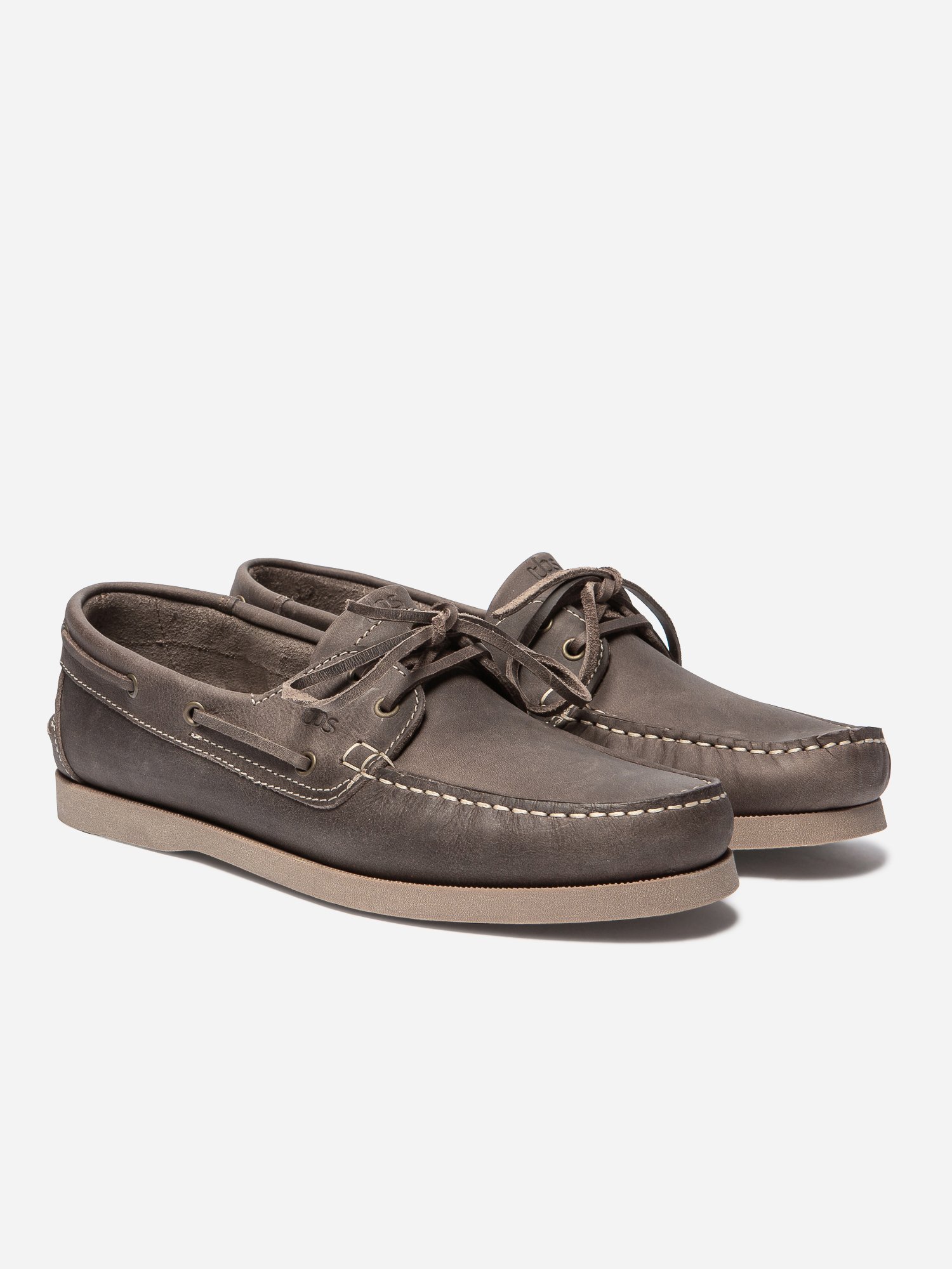 Chaussures Bateau Homme Cuir Marron