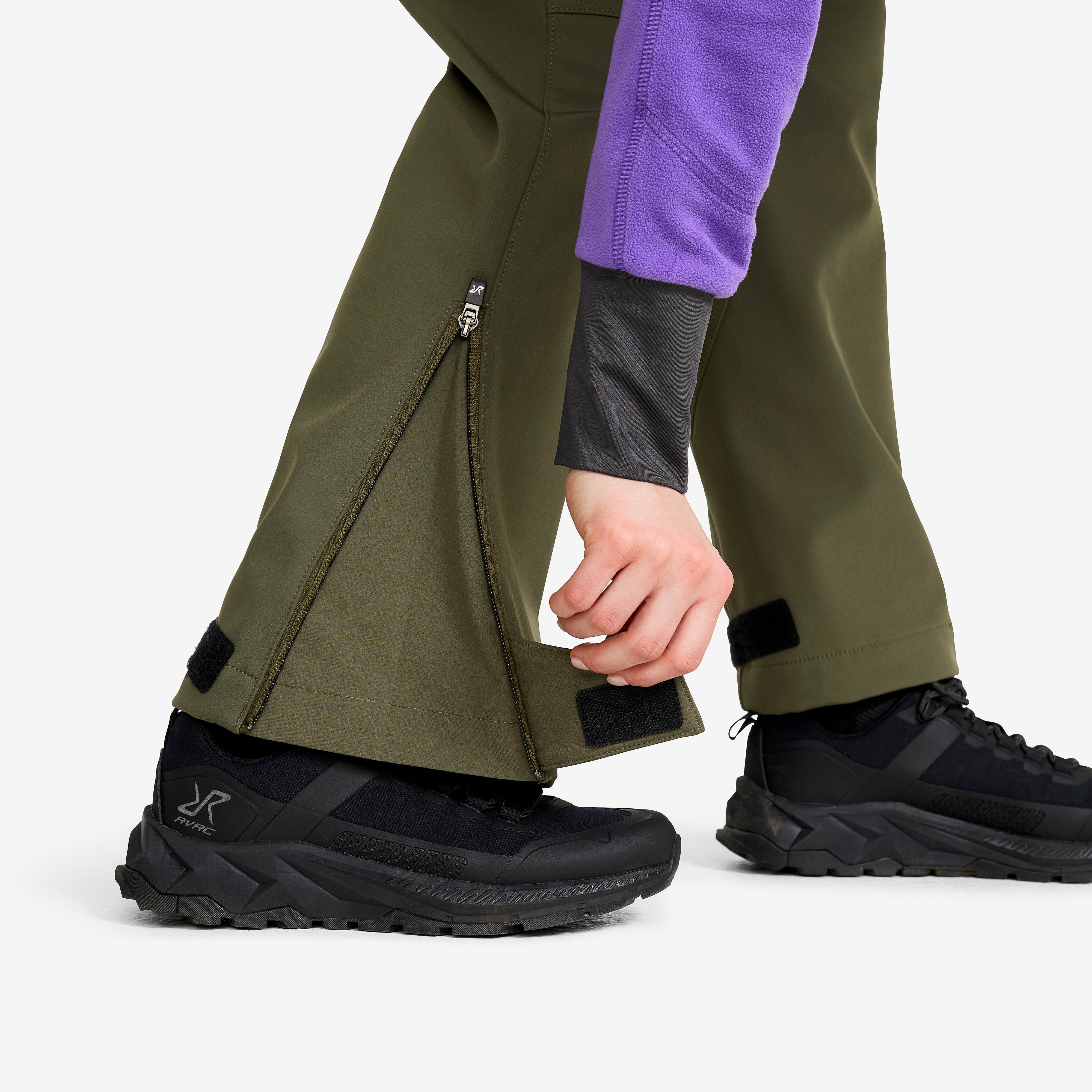 Hiball Essential Softshell Pants Dame Grape Leaf