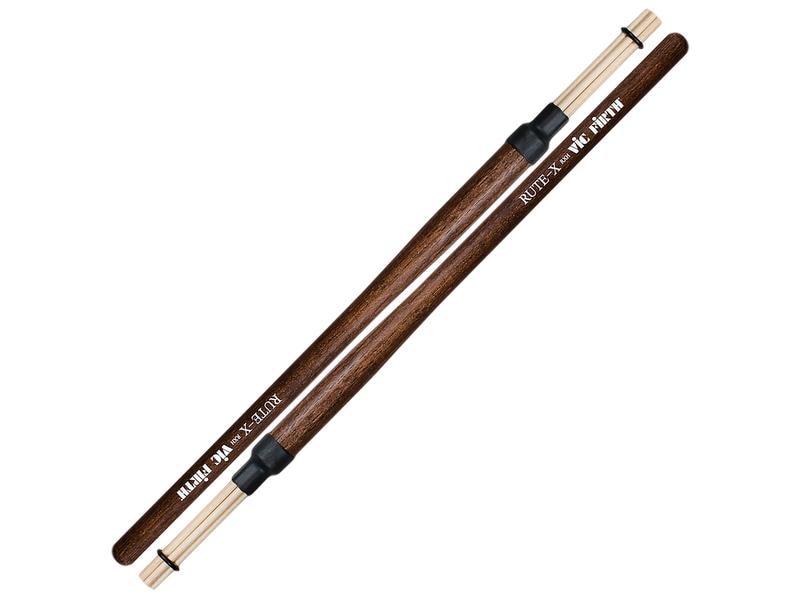 Vic Firth Hot Rod RUTE-X Heavy Paar Vielseitige Schlagzeugruten mit 7 Stäben