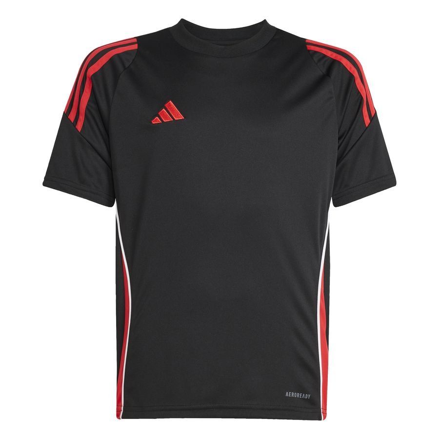 adidas T-shirt d'Entraînement Tiro 24 - Noir/Pure Ruby Enfant