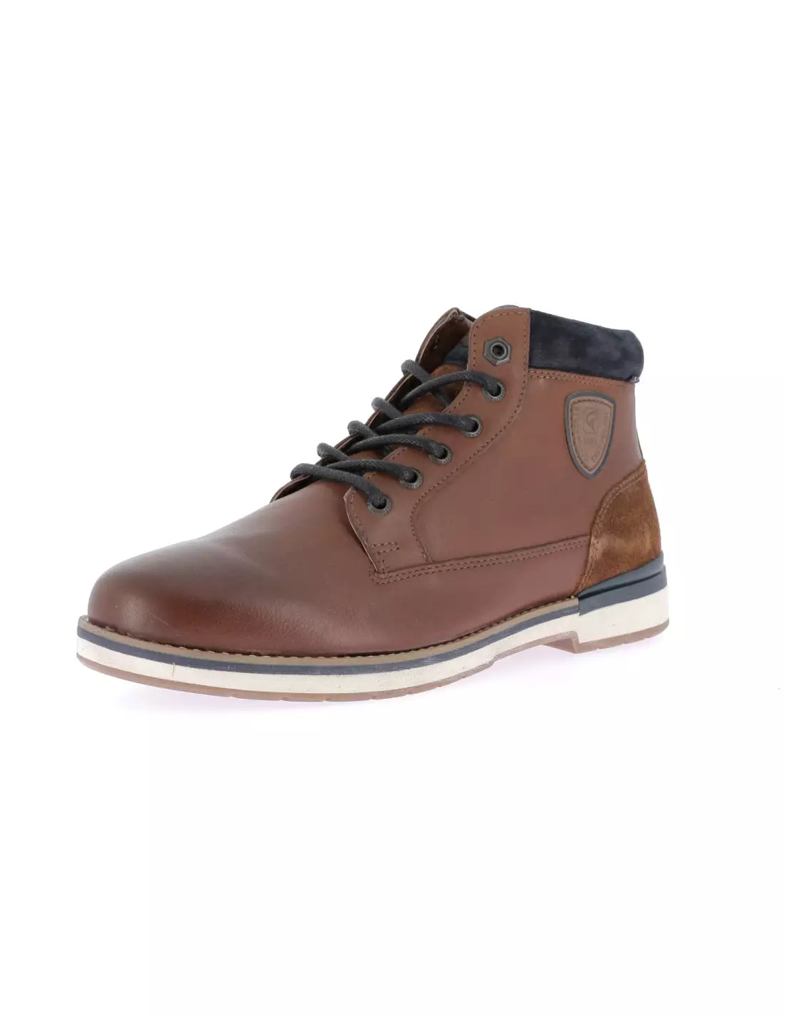 REDSKINS ACCRO - Bottines & boots BRANDY+MARINE