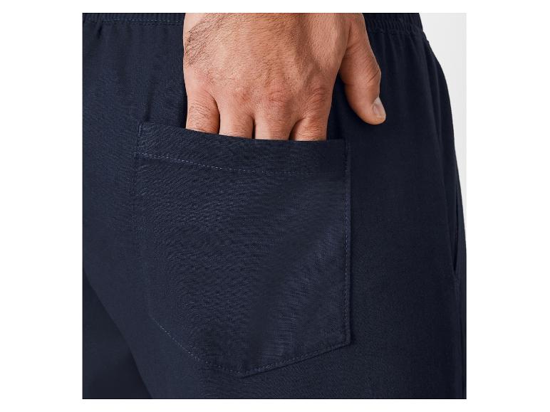 Korte linnen heren broek