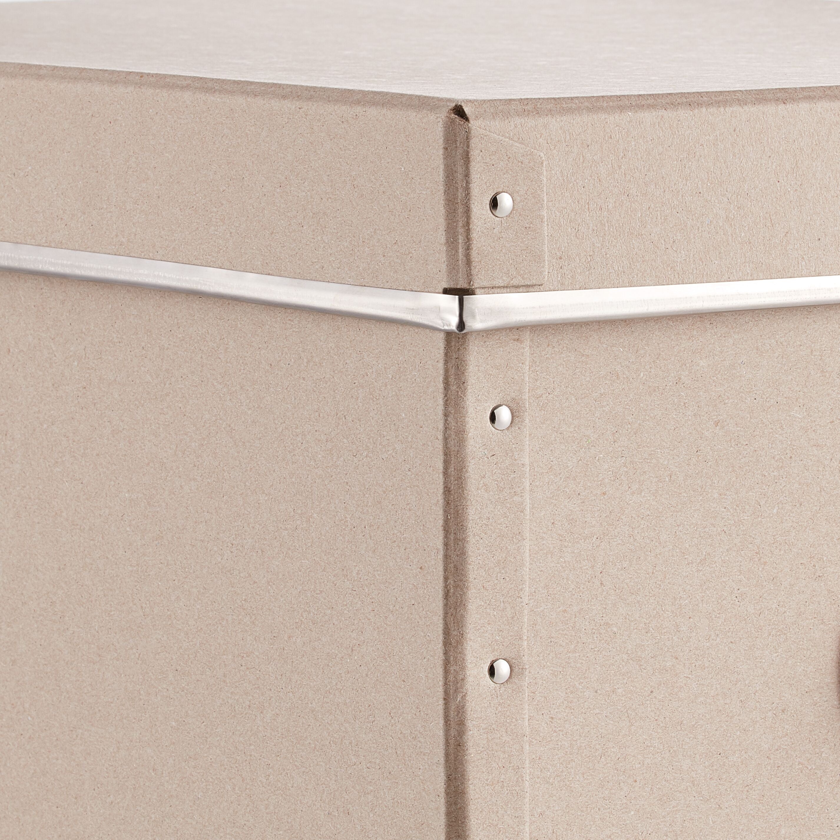 BIGSO Aufbewahrungsbox - Natur / B: 38.0 cm x T: 51.0 cm x H: 28.5 cm