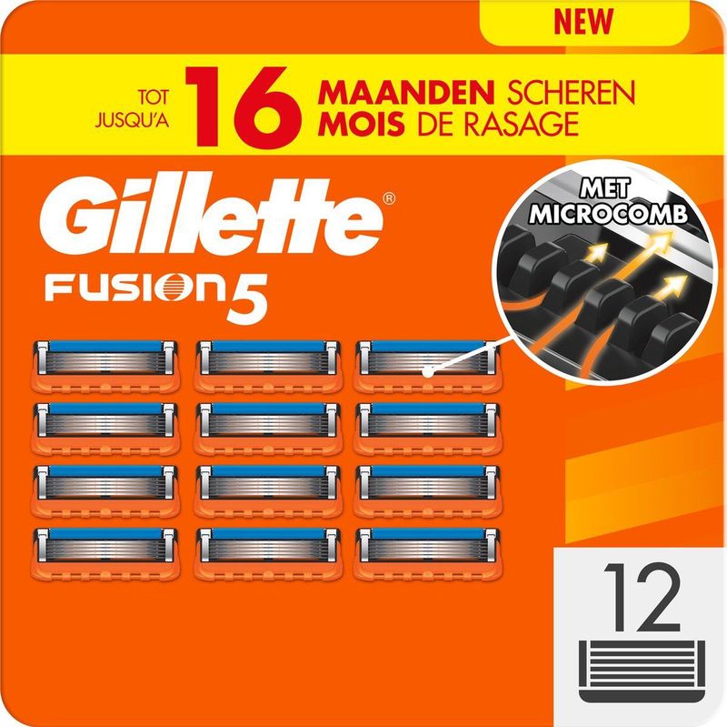 Gillette - Fusion5 Power - Scheermesjes - 5 Stuks