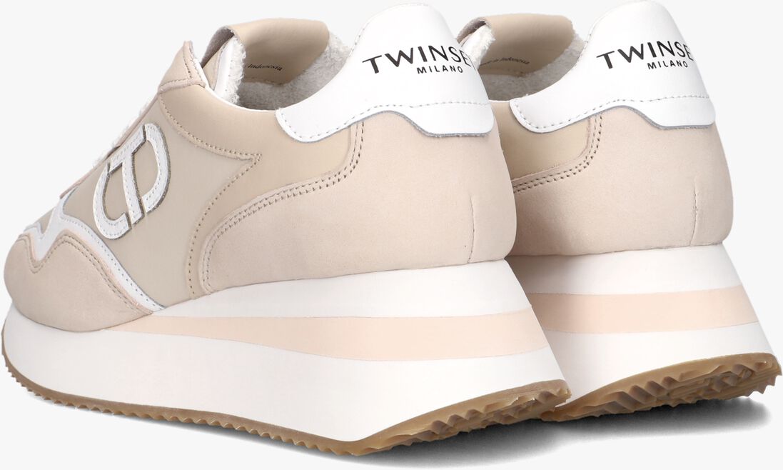TWINSET MILANO beige twinset milano lage sneakers 231tct032