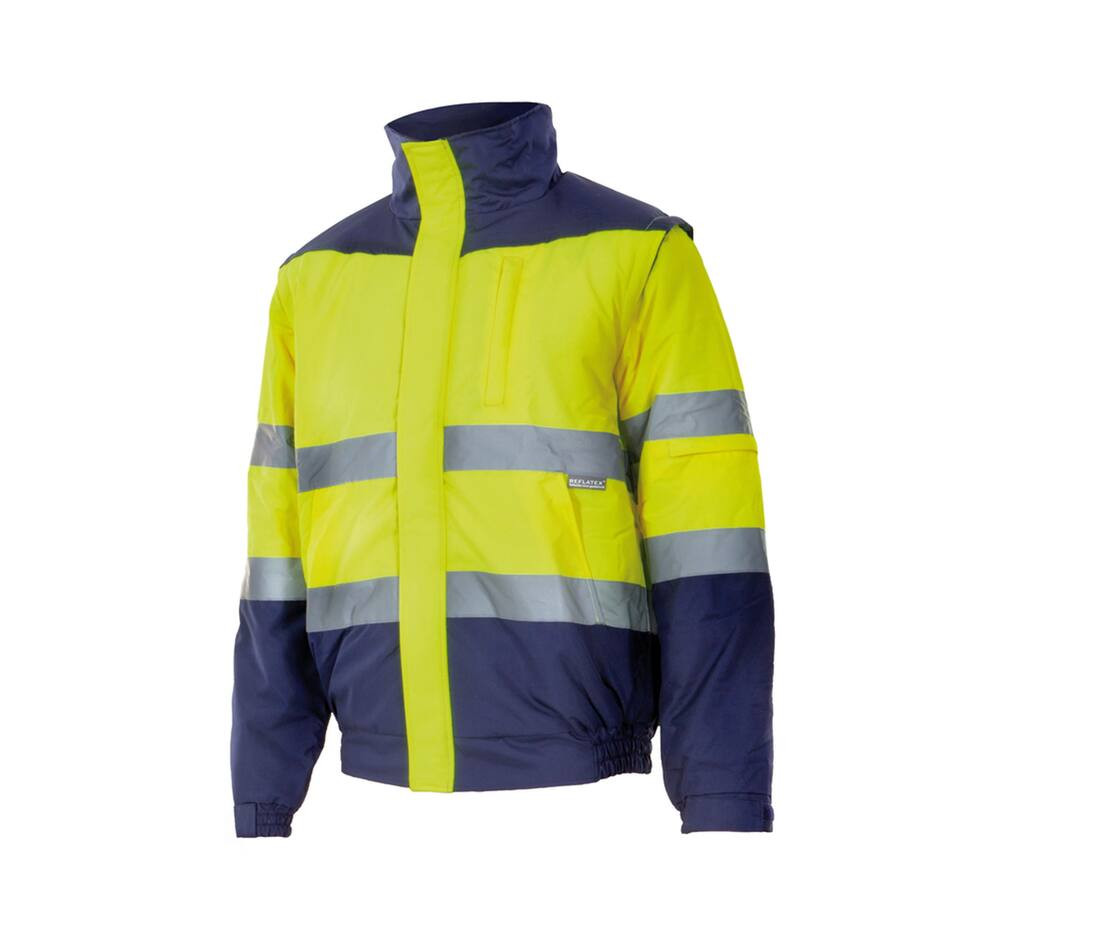 VELILLA VL161 - Blouson Matelasse Bicolore Haute Visibilité