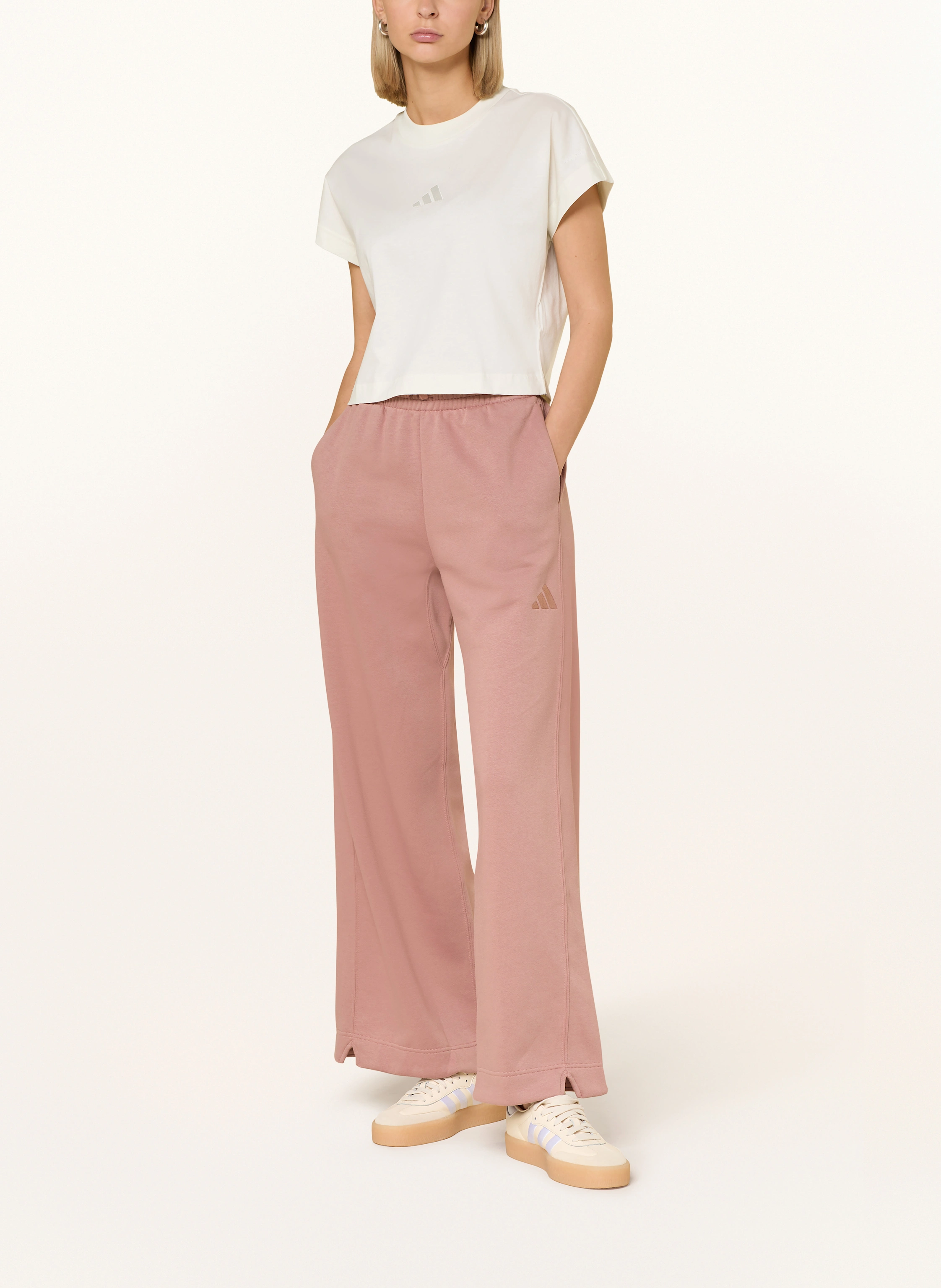 adidas Sweatpants ALL SZN FLEECE LOOSE WIDE LEG PANTS