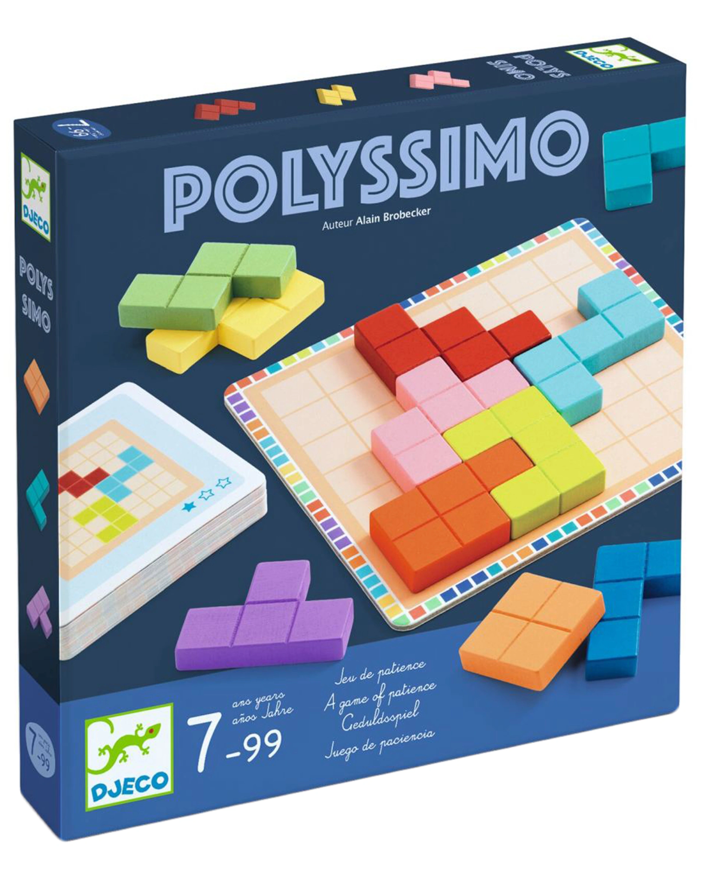 Lernspiel POLYSSIMO 42-teilig in bunt