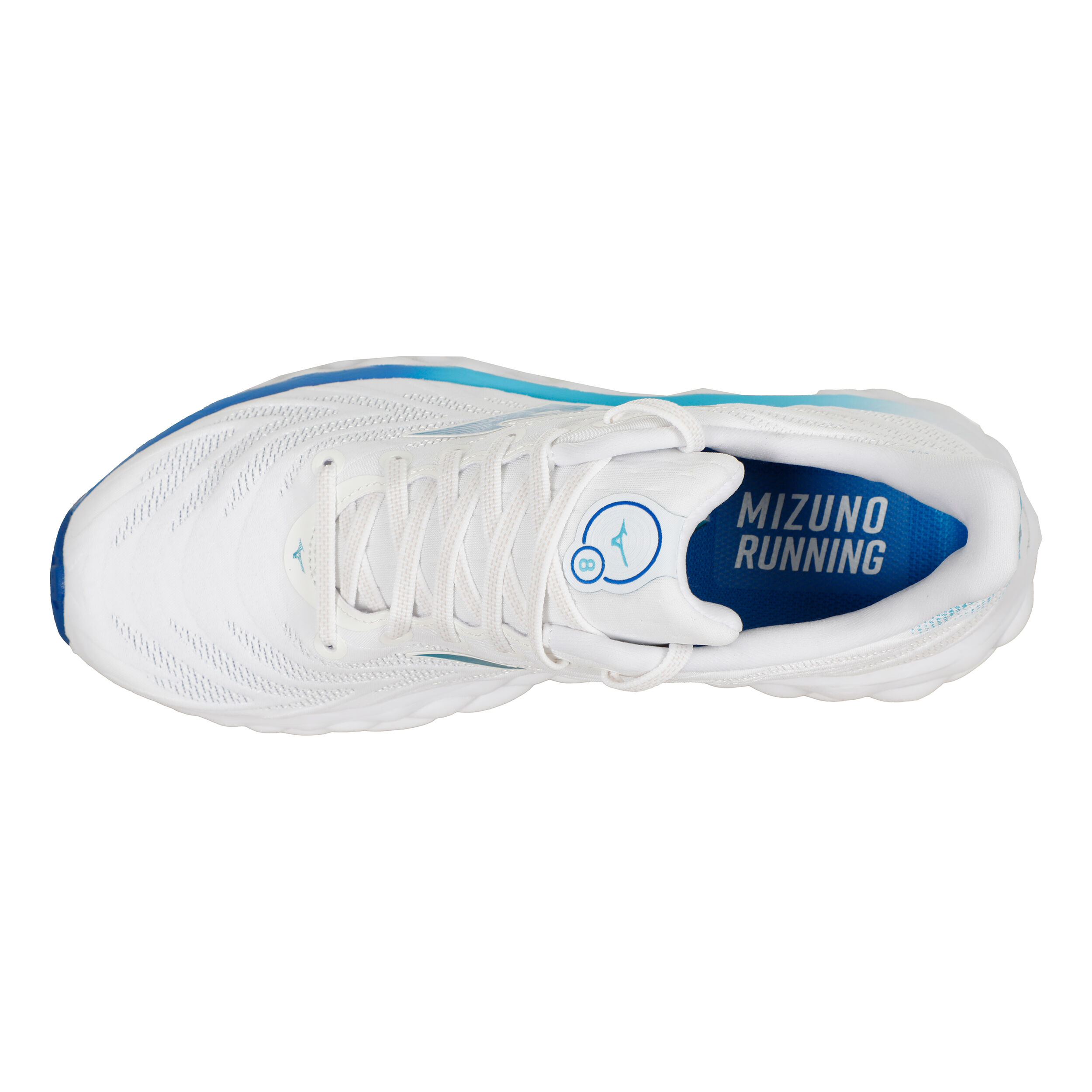 Mizuno Wave Sky 8 Chaussure De Running Sans Stabilisateurs Femmes - Blanc , Turquoise