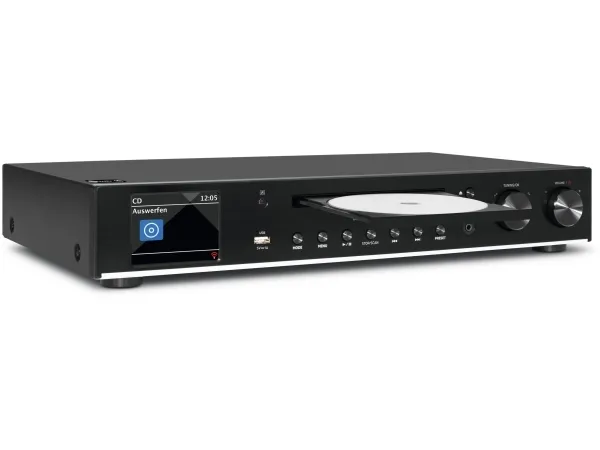 TechniSat DigitRadio 143 CD - Audiosystem - sort
