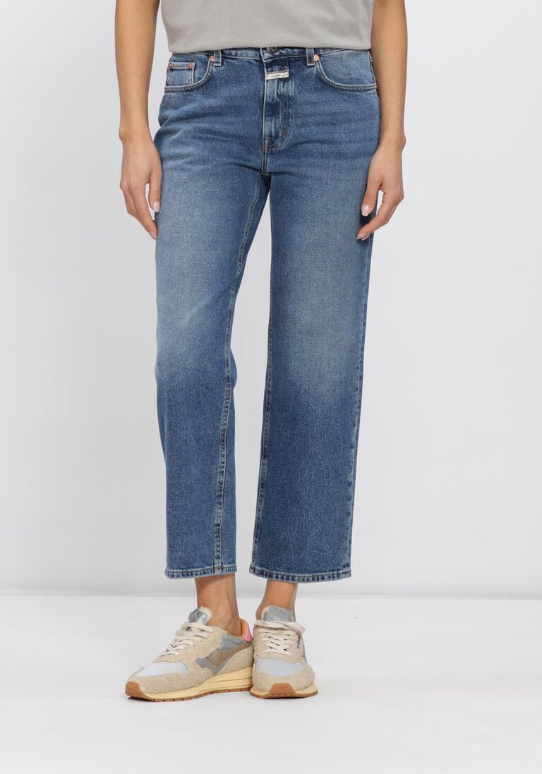 blauwe closed straight leg jeans milo