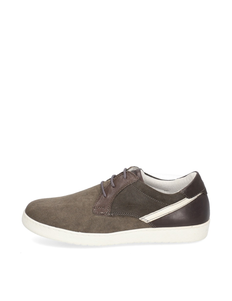 Lederkombination Sneaker