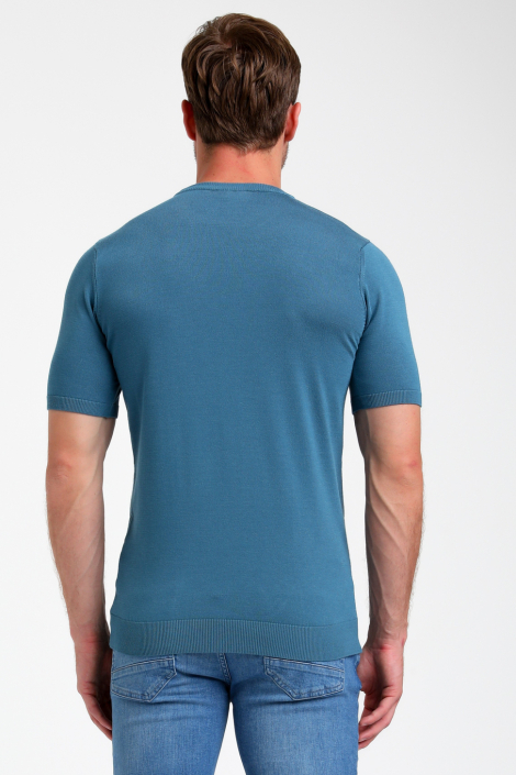 Gabbiano blauwe heren t-shirt