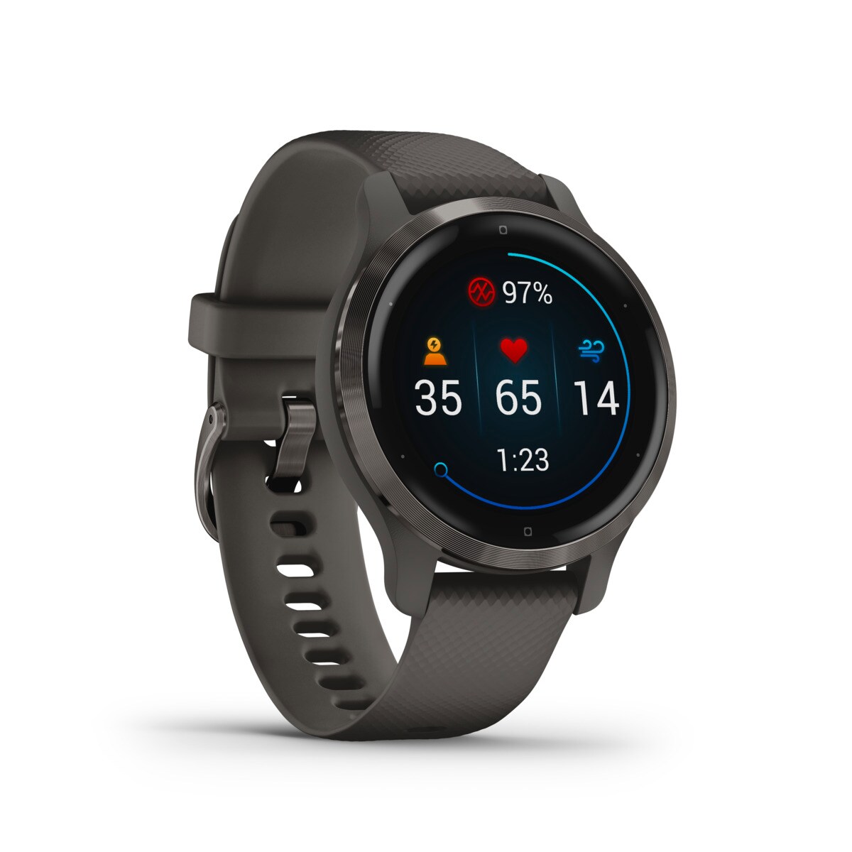 Garmin VENU 2S Grau/Schiefergrau