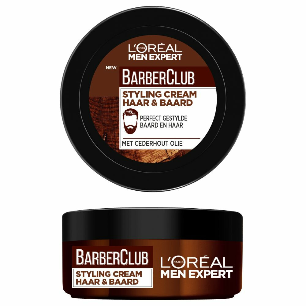 L'Oréal Men Expert BarberClub Baard & Haar Styling Creme