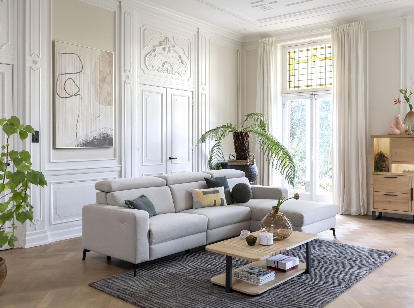 Henders en Hazel   Pavie Salontafel