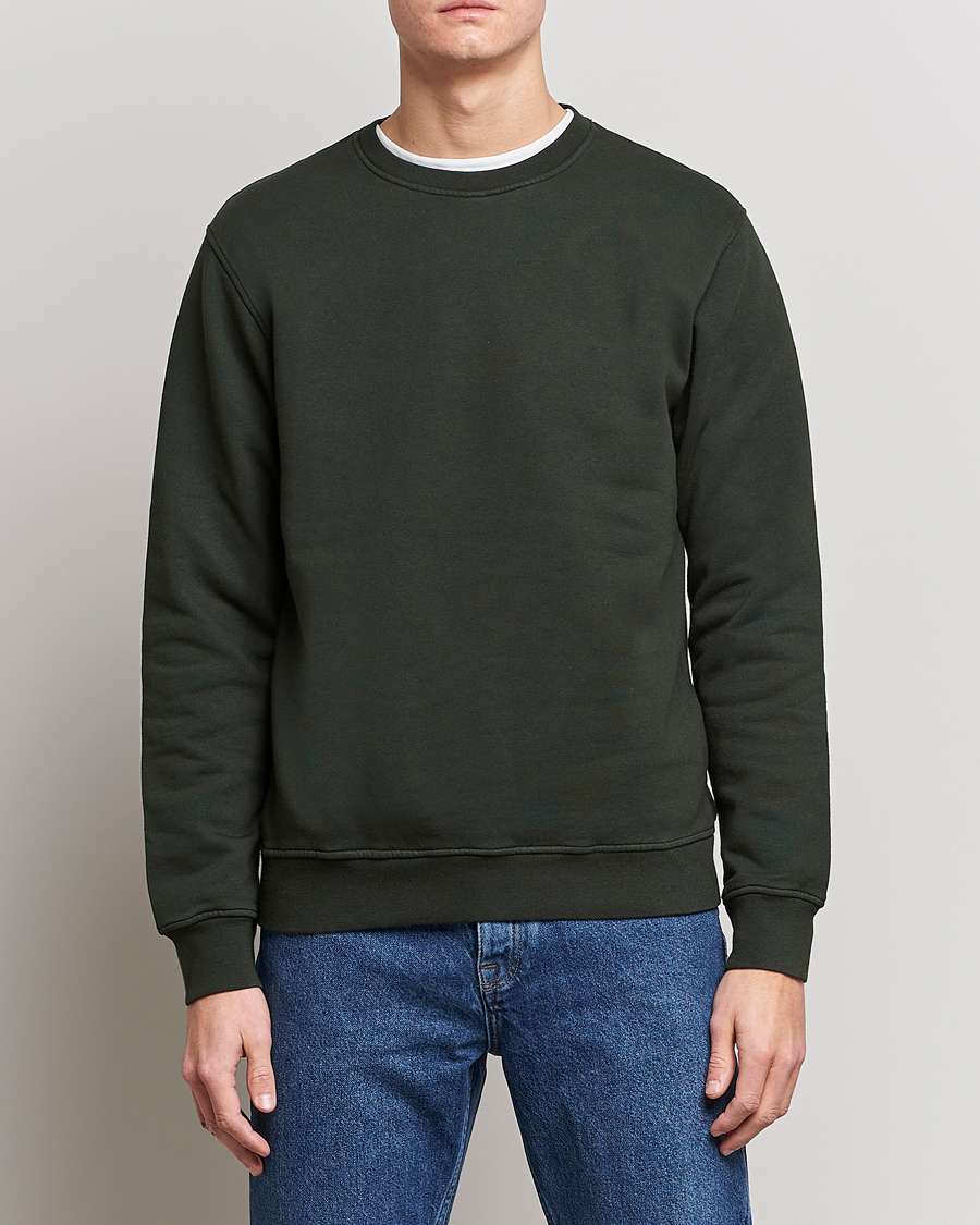 Colorful Standard Classic Organic Crew Neck Sweat Hunter Green
