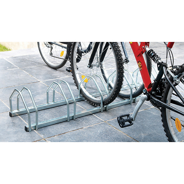 Support cycles droit 5 places