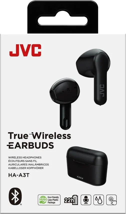 JVC HA-A3T Noir Écouteurs True Wireless