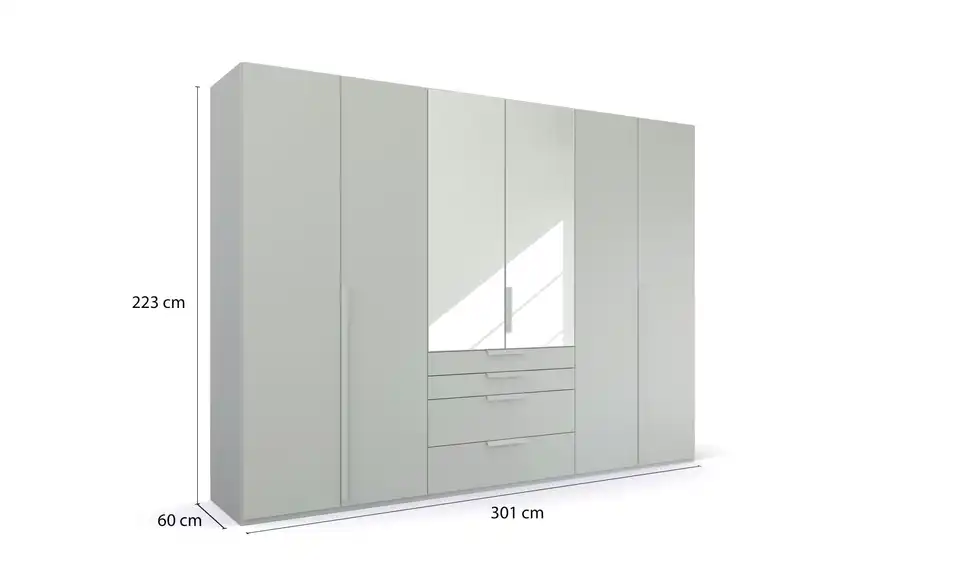 Drehtürenschrank 301 cm