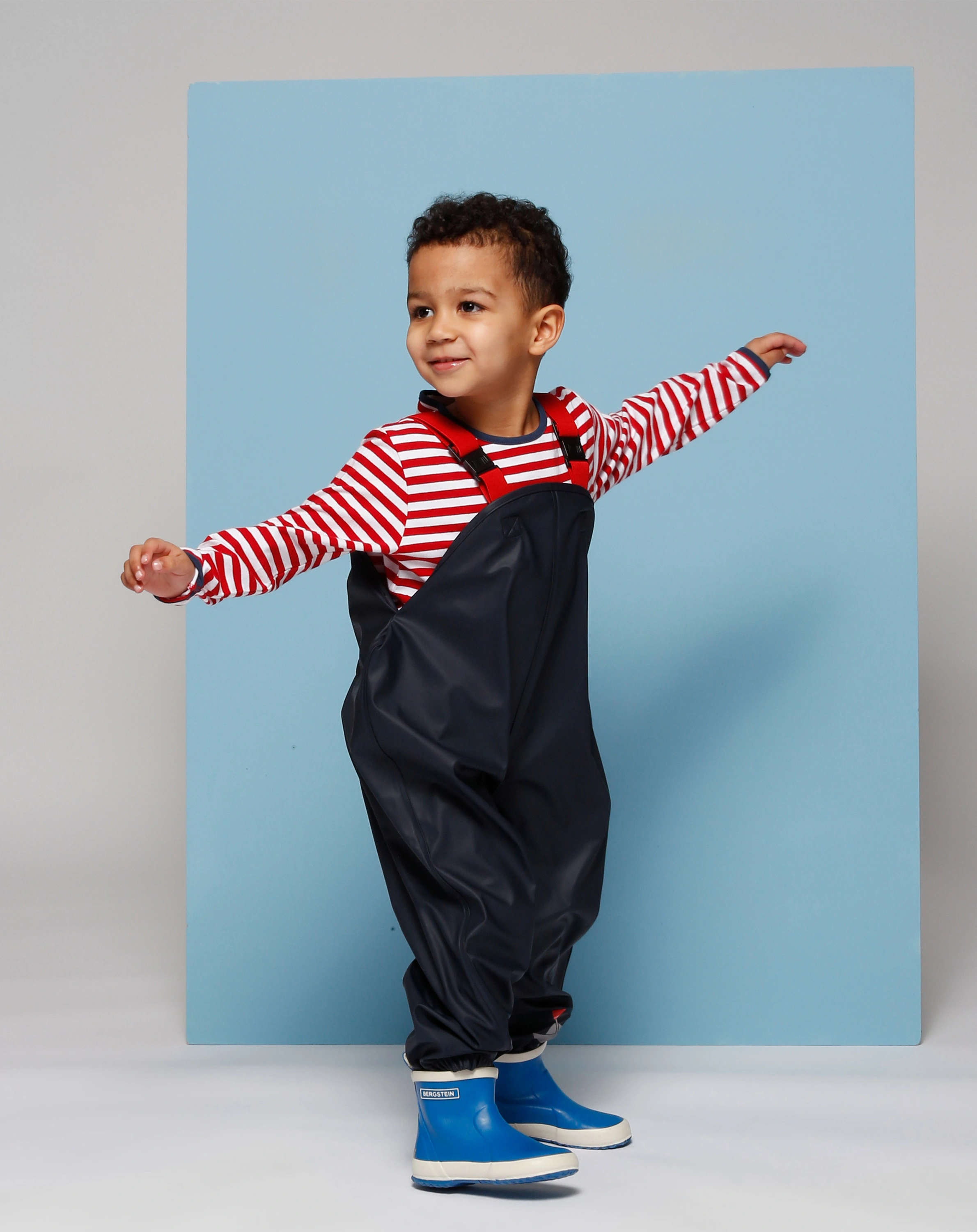 Regenhose SEGELBOOT in navy (Größe: 86)