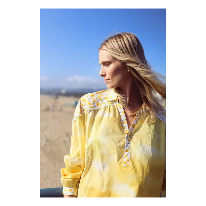 Paolina Blouse Lemon Curd | Jaune