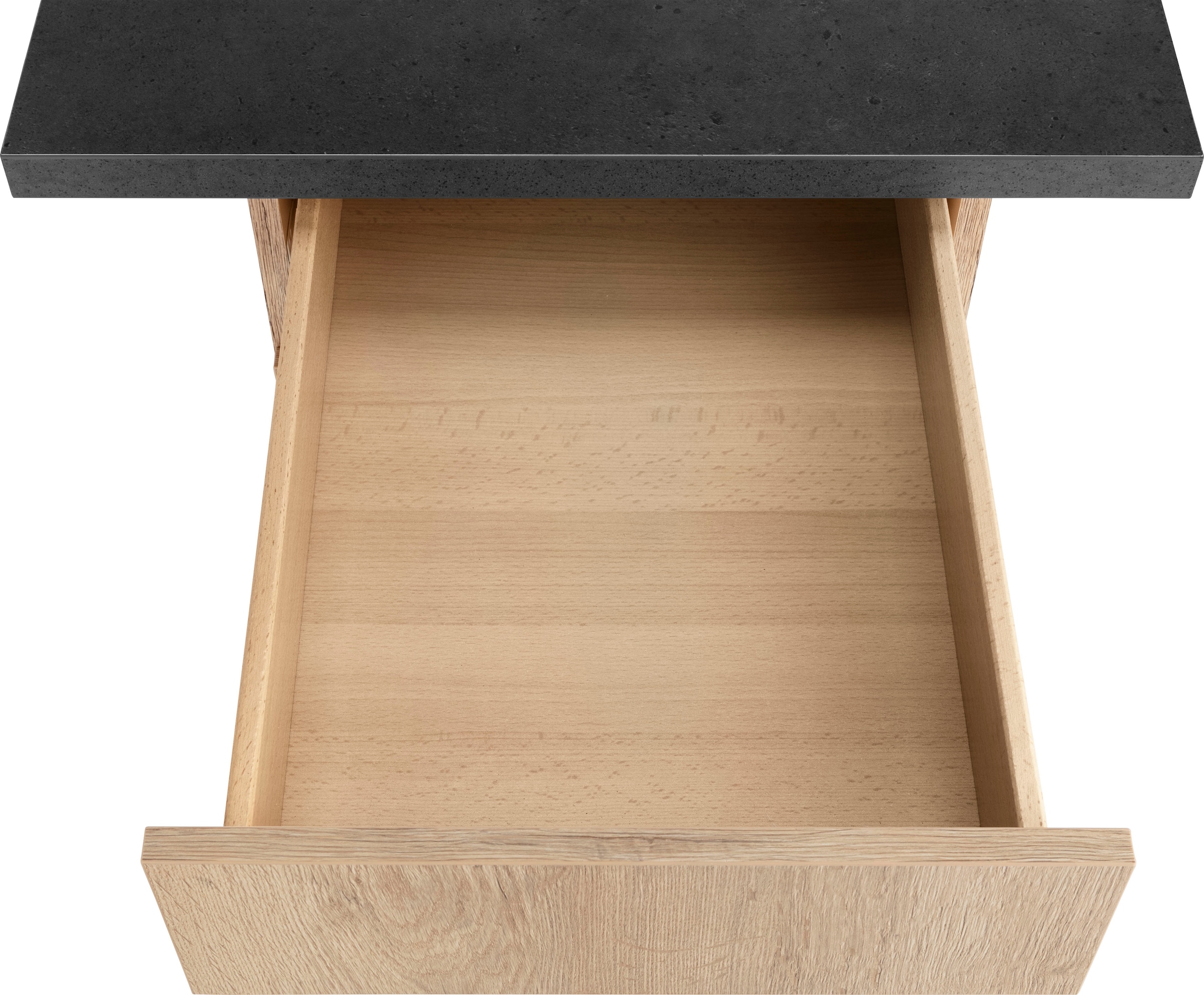 OPTIFIT Winkelküche »Roth« Stellmasse 300x175 cm, wahlweise mit E-Geräten, mit Apothekerschrank