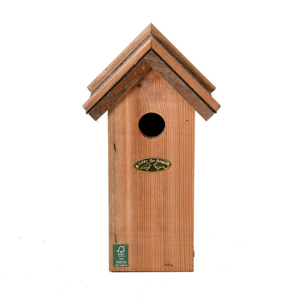 Nichoir mésange bleue toit bitume 27 cm