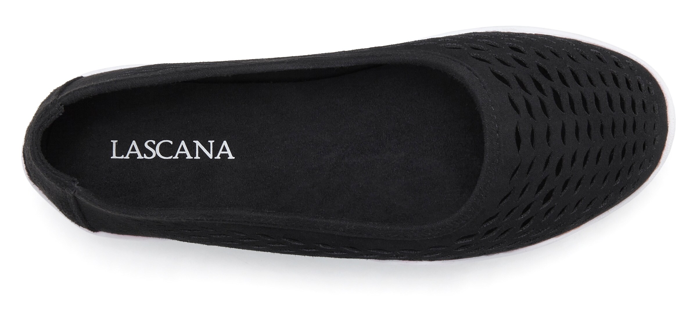 LASCANA Ballerina in schwarz