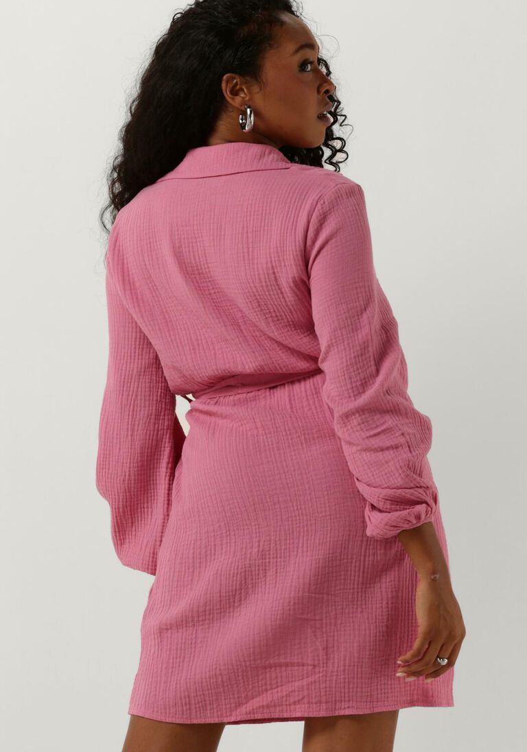 FREEBIRD roze freebird mini jurk dash