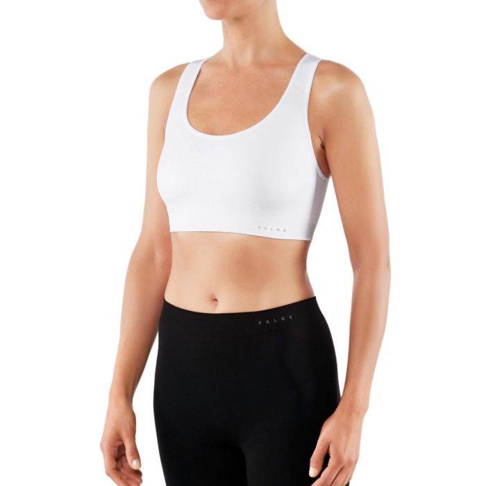 Falke Dame BH Women's Madison Low Support Sports Bra Hvid