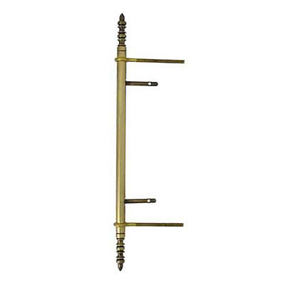 Fiche à lacets à goujon Diall vieux laiton h.296 mm