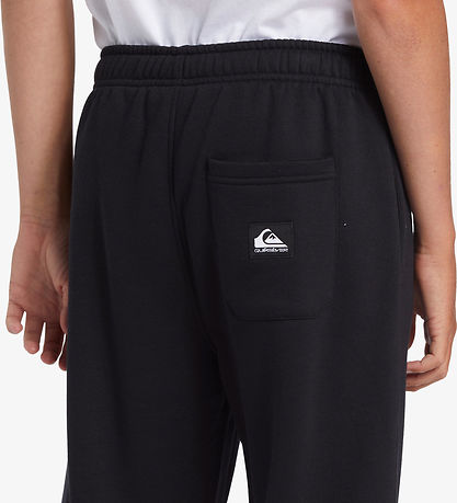 QuikSølver Sweatpants - Graphic - Sort m. Bl?