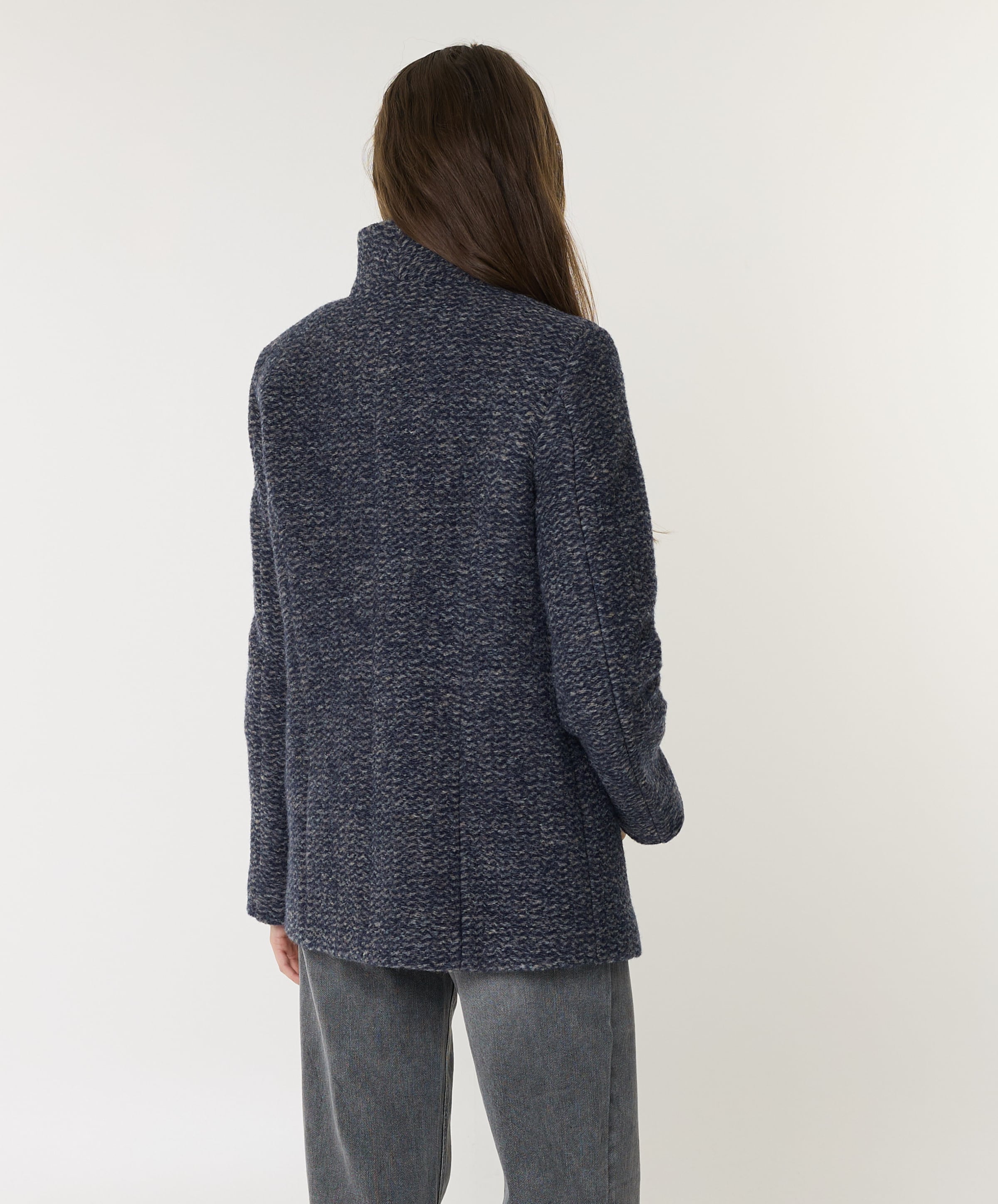 Milo Dames jas blauw