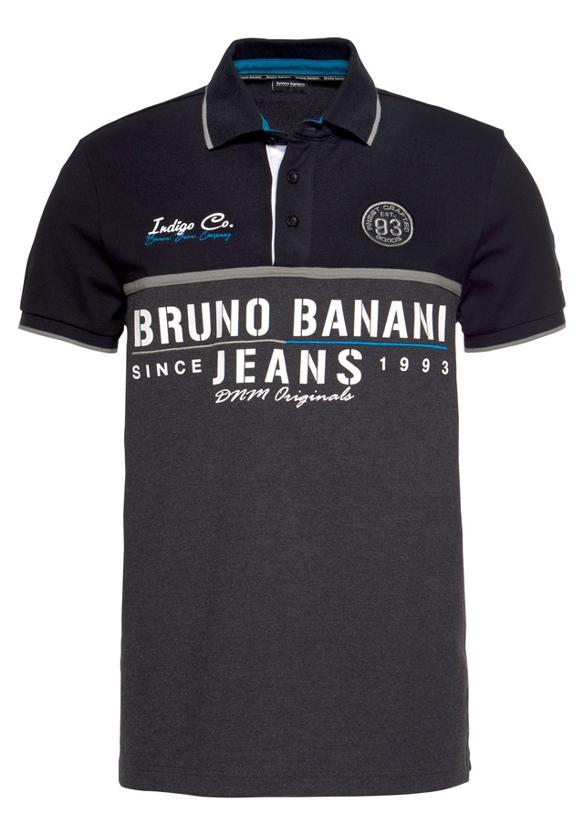 Bruno Banani Poloshirt , Kurzarm,  körpernahe Passform,  mit Polokragen