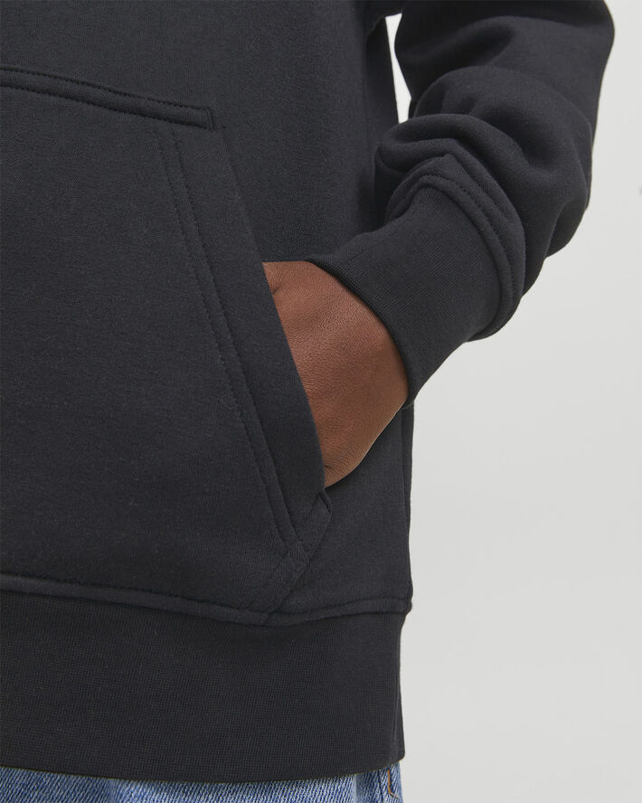 Jack & Jones JORVESTERBRO SWEAT HOOD NOOS JNR Black/loose