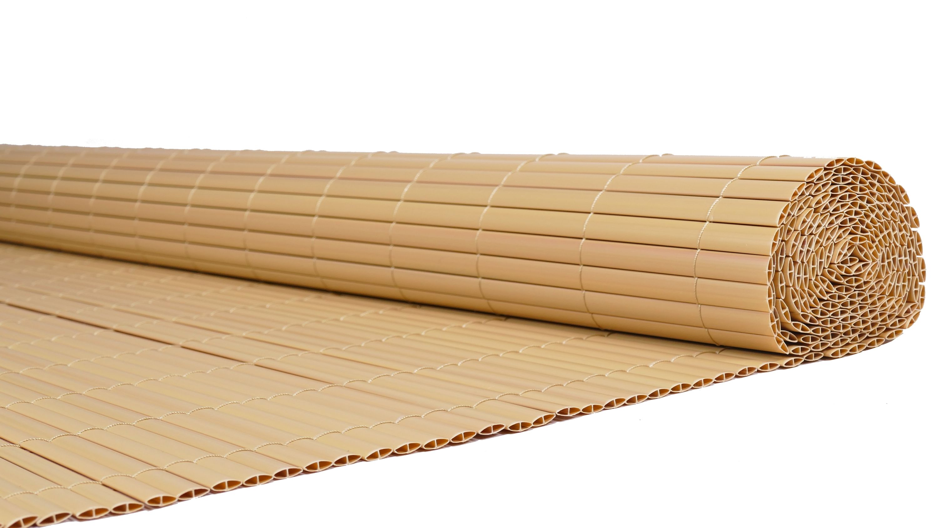 Sichtschutzmatte PVC 300 x 180 cm Bambusoptik