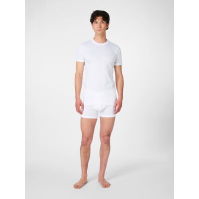 Herren-American-Shirt, Weiß