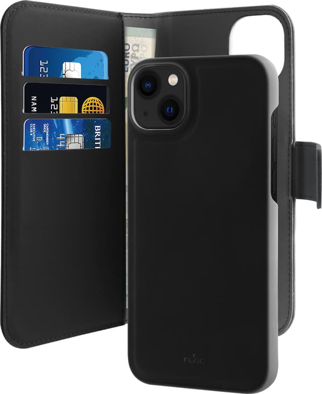 Puro 2-i-1 pung til iPhone 14 Plus (sort)