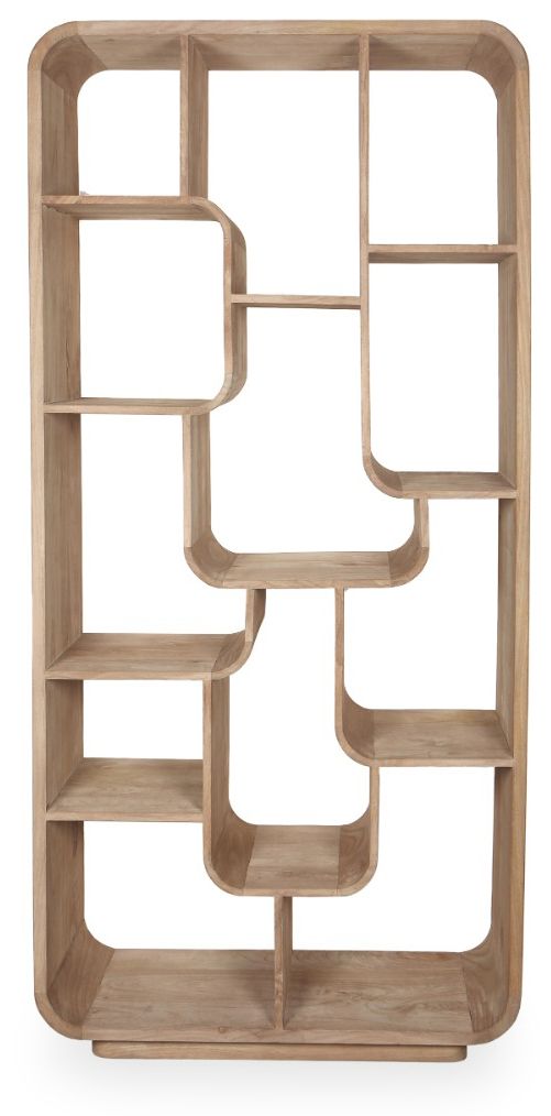 Boekenkast Almond Logan B90 x D30 x H190 cm