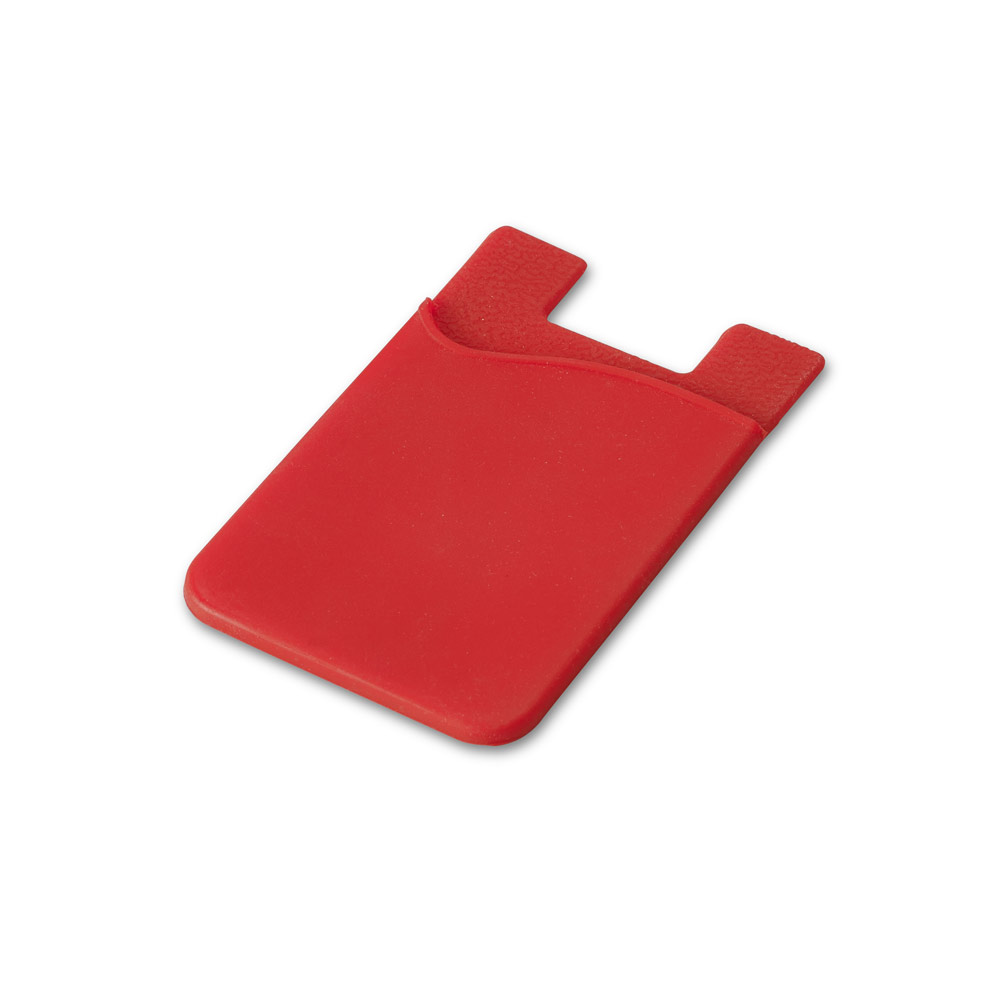 hi!dea 93320 - Porte-cartes en silicone pour smartphone