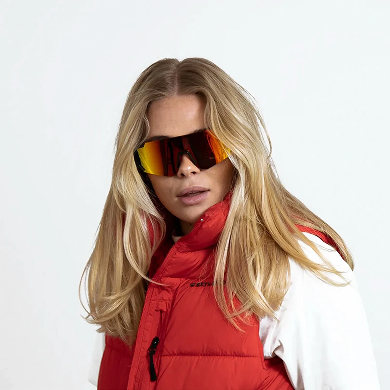 Shadespace Coma Sunset Red Orange Solbrille SS006