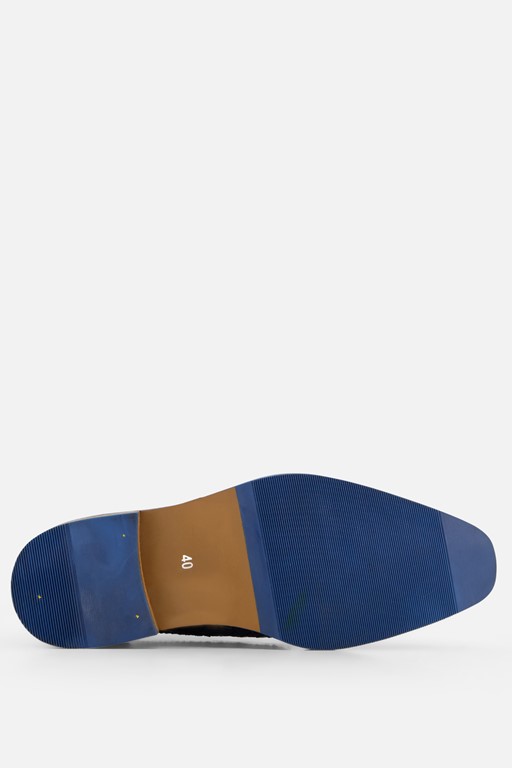 Vertice Croco Veterschoenen cognac Leer