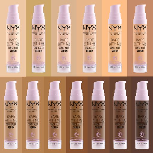 NYX Professional Makeup Bare With Me Concealer Serum, 03 Vanilla