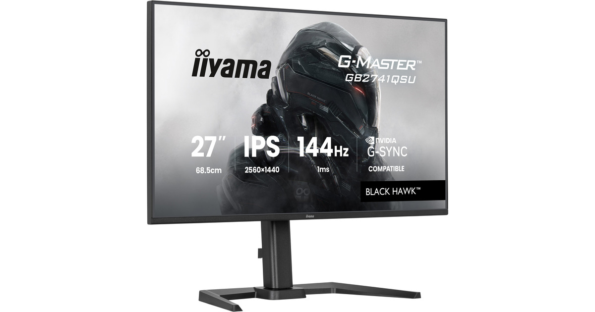 iiyamaG-Master Black Hawk GB2741QSU-B1 27