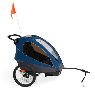 Beemoo Sporty Trail Sykkelvogn, Deep Blue