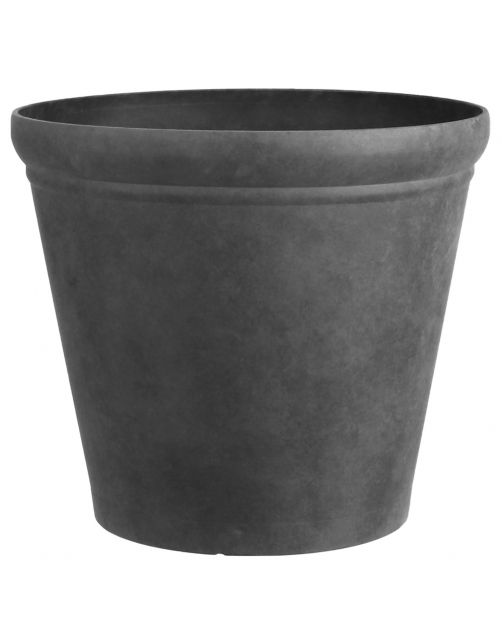 Mica Decorations Buitenpot Lima Rond Antraciet - Bloempotten